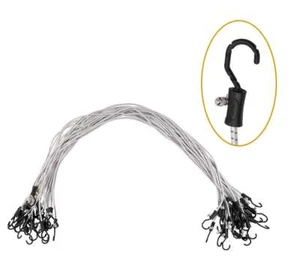 (25 Pcs) 72” Heavy Duty Adjustable Bungee Cords with hook for Outdoor & Indoor - Picture 1 of 11