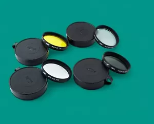 M46 KMZ Set Photo filters for lens Meteor 8-1 46mm (F667, N-4x, F-250, Y-2x) - Picture 1 of 8