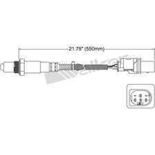 350-35019 Walker Products O2 Oxygen Sensor Driver or Passenger Side for Mercedes