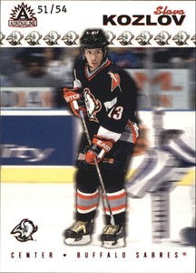 2001-02 Pacific Adrenaline Red #23 Slava Kozlov /54