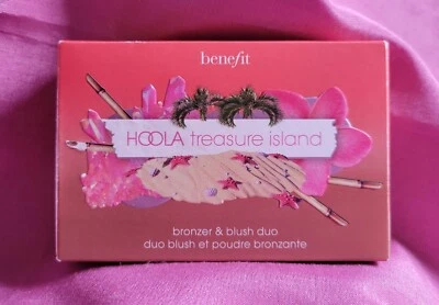 BENEFIT Treasure Island Bronzer (in HOOLA Toasted) &Blush (in Crystah) Duo +GWP! - Image 1 of 4