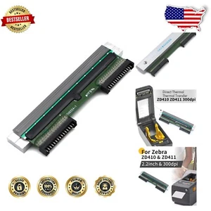 Cabezal de impresión genuino Zebra ZD410/ZD411 - Rendimiento de impresión térmica mejorado - Imagen 1 de 8