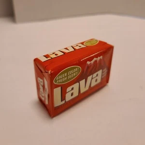 Vintage Unopened Bar of Lava Hand Soap (NOS) - Green Color Fresh Scent - Picture 1 of 7