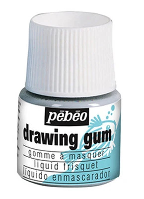 Pebeo Dessin Gomme - Masquage Liquide pour Aquarelle Peinture 45ml