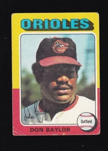 1975 Topps Don Baylor #382 Baltimore Orioles - Foto 1 di 2
