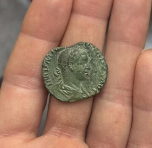 Moneda romana antigua Emperador SEVERUS ALEJANDRO AE como LIBERTAS? 9,7 g - Imagen 1 de 2