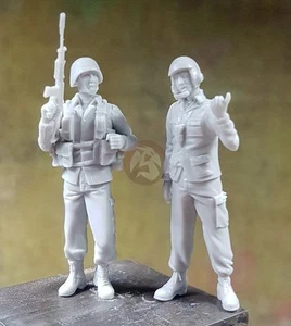 Ejército Sudafricano SADF AFV/Tanque Crew Soldiers de Djiti 1/35 (2 figuras) 35070 - Imagen 1 de 1
