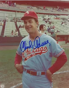Signiertes 8x10 CHUCK TANNER Chicago White Sox handsigniertes Foto - COA - Bild 1 von 1