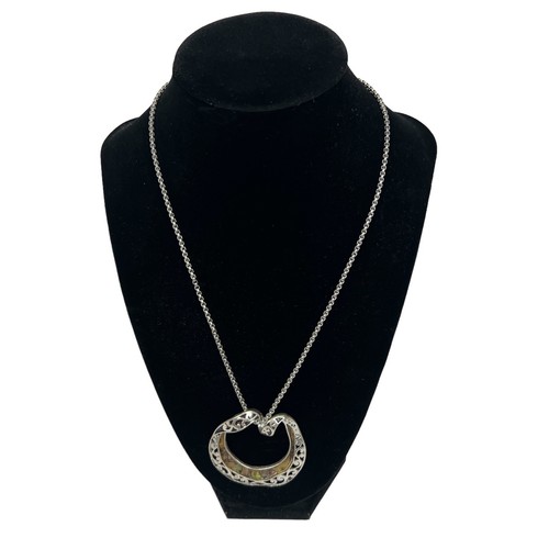 VETEMENTS Costume donna ciondolo collana moda 2” ciondolo catena robusta misura 18”