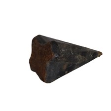 Used Wood Splitting Wedge Diamond Shaped, Firewood Log Splitter About 4 lbs