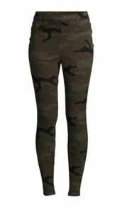 new Time and Tru Women's High Rise, Stretch, Ankle Fitted - Size S (4-6)  CAMO   - Picture 1 of 11