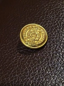 1 UNBEKANNTE MARKE GOLDFARBENE METALLKNÖPFE Schottisches Highland-Motiv - Bild 1 von 2