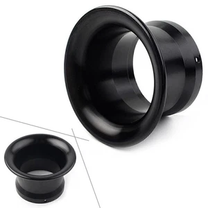 Universal CNC 50mm Vergaser Lufteinlass Vergaser Entlüftungskragen Hupenschutz schwarz - Bild 1 von 6