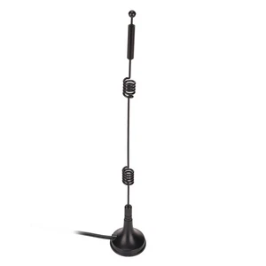 2x Digital Antenna 12DBI Gain PVC Material 2.4GHz 5GHZ Omnidirectional Radio NEW - Afbeelding 1 van 12