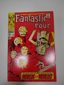 Fantastic Four #75 - Galactus Silver Surfer Marvel 1968 Silver Age Key Comic FN+ - Bild 1 von 18