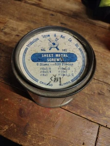 Produktion Schraube & Mutter CO INC leerer Vintage Behälter mit Teiler Chicago Illinois - Bild 1 von 4