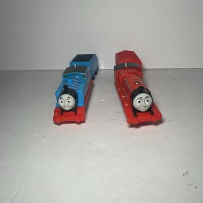 Thomas The Train & James Mattel Gullane Trackmaster Motorized 2013 Battery - Image 1 of 4