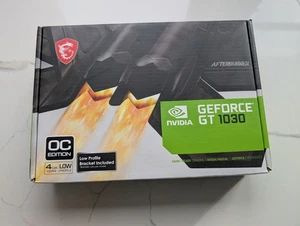 MSI NVIDIA GEFORCE GT 1030 OC Edition 4GB DDR4 - Picture 1 of 6