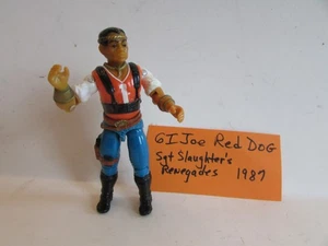 GI Joe Action Figure Red Dog Sgt Slaughter's Renegades L9o - Picture 1 of 2