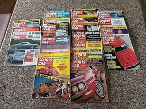 Sports Car Graphic Magazine 1964 To 1970 Lot Of 20 Bundle Set Vintage - Bild 1 von 13