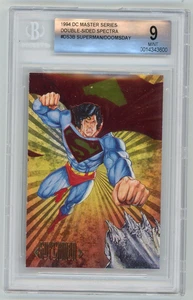 1994 Skybox DC Master Series DBL-SIDE SPECTRA #DS3 Superman Doomsday 9 MINT - Bild 1 von 2
