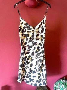 Nwt Boohoo Silky Slip Dress Size 10 - Picture 1 of 2