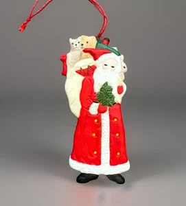 De colección Schmid Cerámica Adorno de Navidad Papá Noel Animales Gordon Fraser 1984 - Imagen 1 de 8