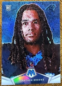 2024 PANINI MOSAIC JONATHON BROOKS MICRO MOSAIC CASE HIT SSP ROOKIE #MM-JBS READ - Picture 1 of 12