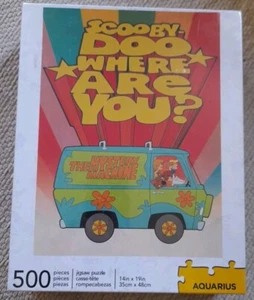 BNIB Scooby-Doo 500 Piece Jigsaw Puzzle By Aquarius - Picture 1 of 2