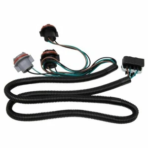 Tail Light Lamp Wiring Harness LH Set For Chevy Silverado Pickup Truck Black - Picture 1 of 7