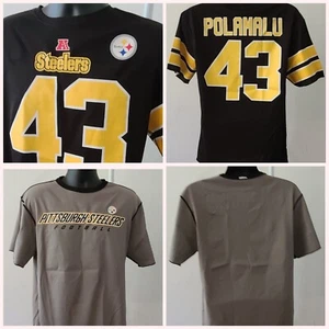 Maglia reversibile Pittsburgh Steelers Troy Polamalu #43 NFL adulto taglia M - Foto 1 di 7