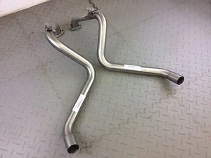 JAGUAR XJS V12 5.3 & 3.6 4.0 OVER AXLE EXHAUST PIPE INTERMEDIATE STAINLESS STEEL - Picture 1 of 8