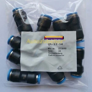 10PCS/Bag New QS-12-10 Push-In Fitting Connector 153040 #A6-3 - Bild 1 von 4
