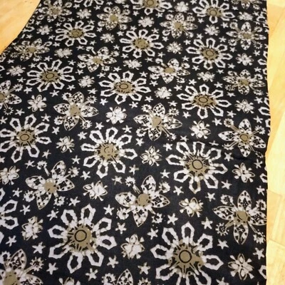 Vintage Indonesian Traditional Pattern Batik Fabric for Clothing/Sewing - Image 1 of 4