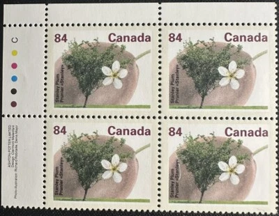Canadian Stamp Plate Block UL #1371 Stanley Plum Mint NH - Image 1 of 2