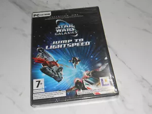 Star Wars Galaxies Jump To Lightspeed Expansion One PC CD ROM * NEW / SEALED * N - Picture 1 of 2