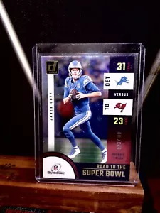 2024 Panini Donruss - Road to the Super Bowl Jared Goff Foil #/100 - Foto 1 di 2