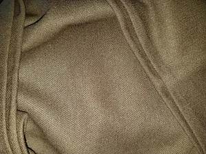 Olive Green Knit fabric 3 yds x 60" - Picture 1 of 3