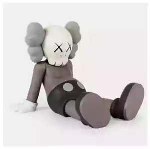 Kaws Holiday Action Figure Brown Deco Art Toy Gift 6 Inch ✅ - Picture 1 of 3
