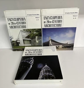Encyclopedia of 20th-Century Architecture HC R. Stephen Sennott 3 Volumes 2004 - Imagen 1 de 22