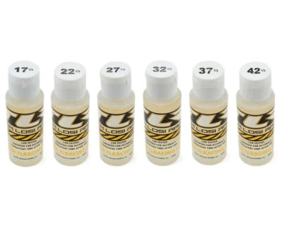 Team Losi Racing Silicone Shock Oil Six Pack (2oz) [TLR74019] - Image 1 of 2