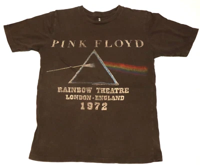 Pink Floyd Rainbow Theater London England 1972 Anthill Rockware T-shirt Size S - Изображение 1 из 3