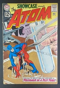 Showcase (1956) #36 GD (2.0) 3a Aplicación Atom Gil Kane Cubierta y Arte - Imagen 1 de 2