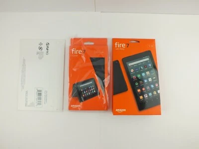 Amazon Fire 7 Tablet 7" Display 16 GB with Case and screen cover Bundle  - Image 1 of 4