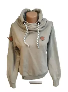 Naketano women's hoodie size S khaki hooded - Picture 1 of 11