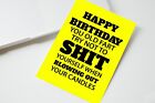 You Old Fart Try Not To Shi* Yourself Blowing Out Your Candles  - Birthday Card