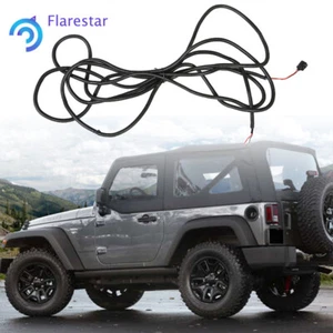 Black Wire Harness Axle Fit For Jeep Wrangler With Electric Lockers - Picture 1 of 9