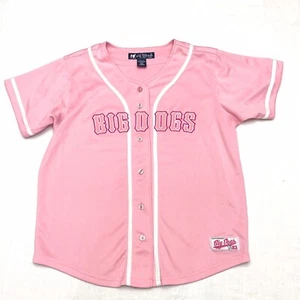 Big Dogs Pink Jersey - Youth Size Large - Picture 1 of 5