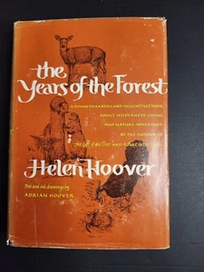 1973 Vintage Nature Book "The Years of the Forest" Illustrated, Helen Hoover-1st - Picture 1 of 10