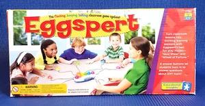 Eggspert Classic Educational Insights Classroom Buzzer Game Math, Spelling, Art  - Picture 1 of 5